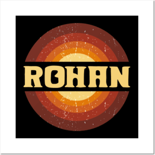 Vintage Proud Name Rohan Anime Gifts Circle Posters and Art